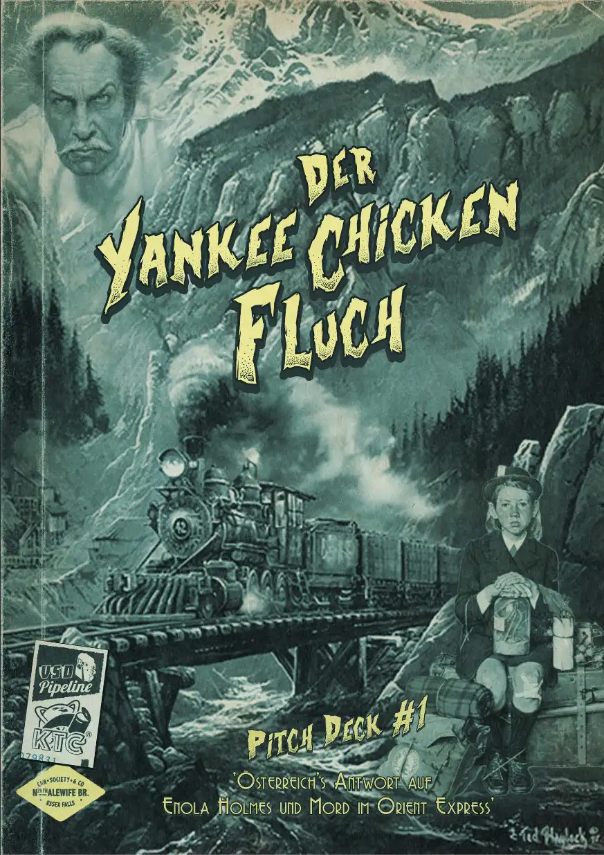 The Yankee Chicken Curse Poster